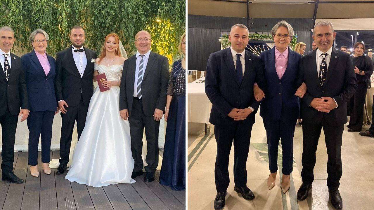Meral Akşener nikah şahitliği yaptı