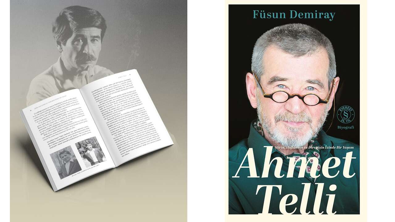 "Şiirin, Hafızanın ve Direnişin İzinde Bir Yaşam: Ahmet Telli" biyografisi okurla buluştu