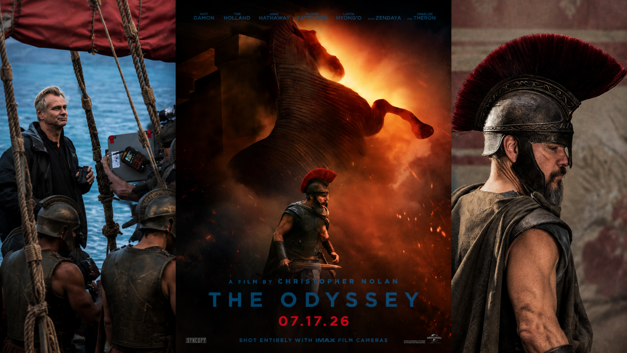 Christopher Nolan'dan 'Odyssey': Epik şölen cuma günü vizyonda!