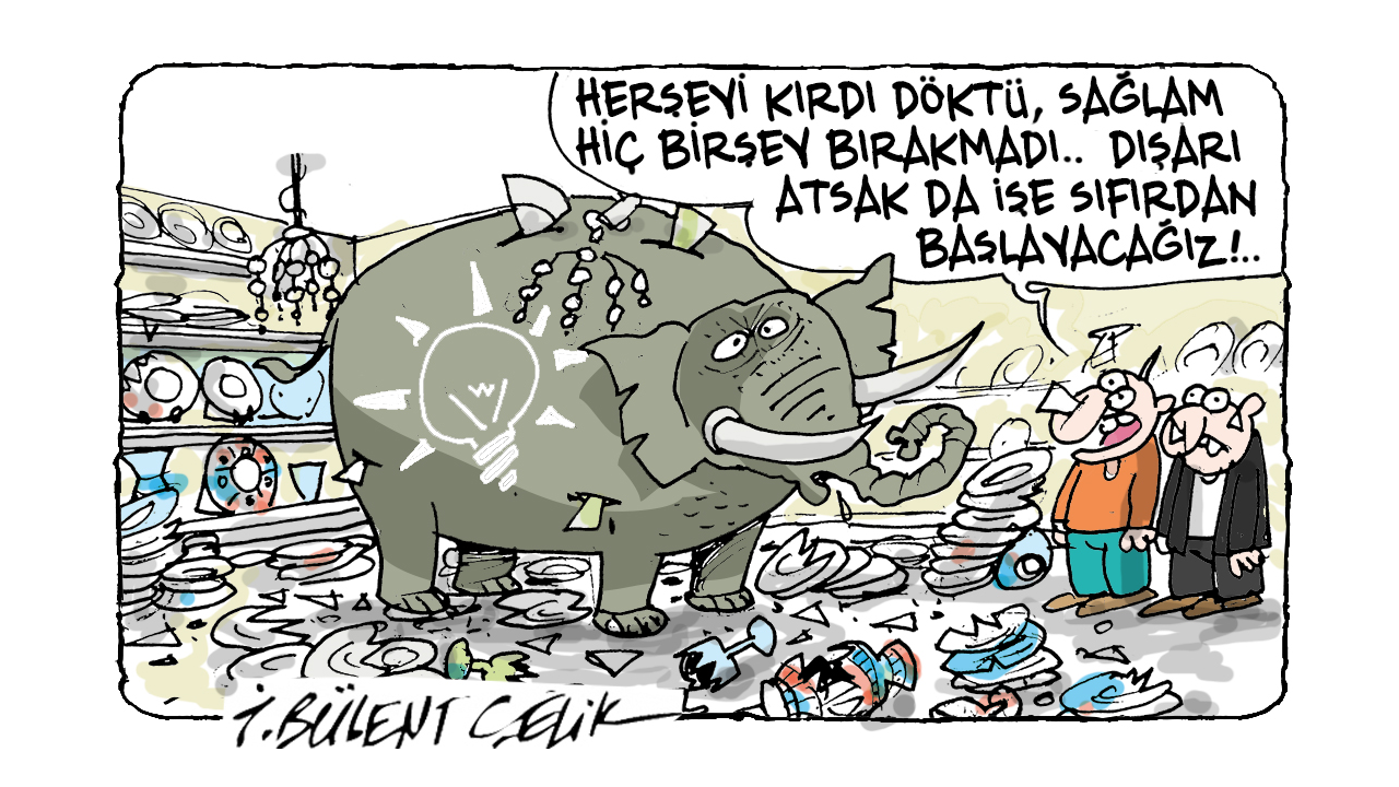 İ. Bülent Çelik'in 16 Temmuz 2026 tarihli karikatürü