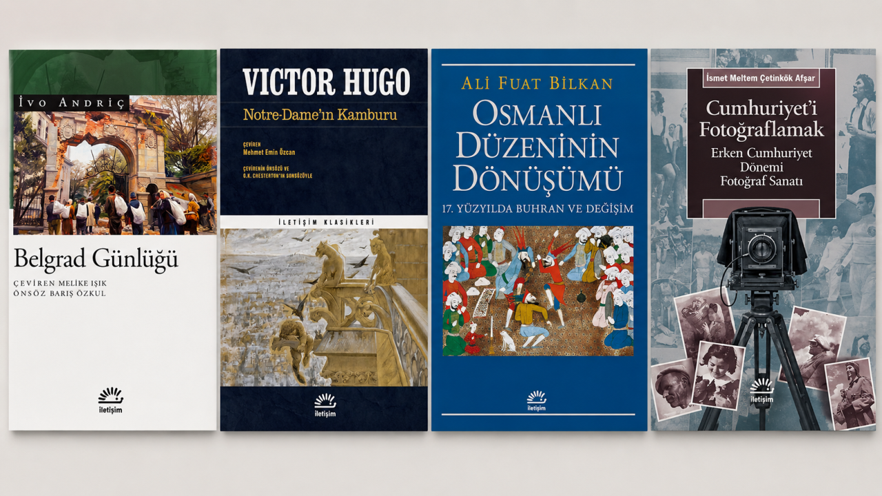 İletişim Yayınları'ndan edebiyat ve tarihe uzanan yeni eserler