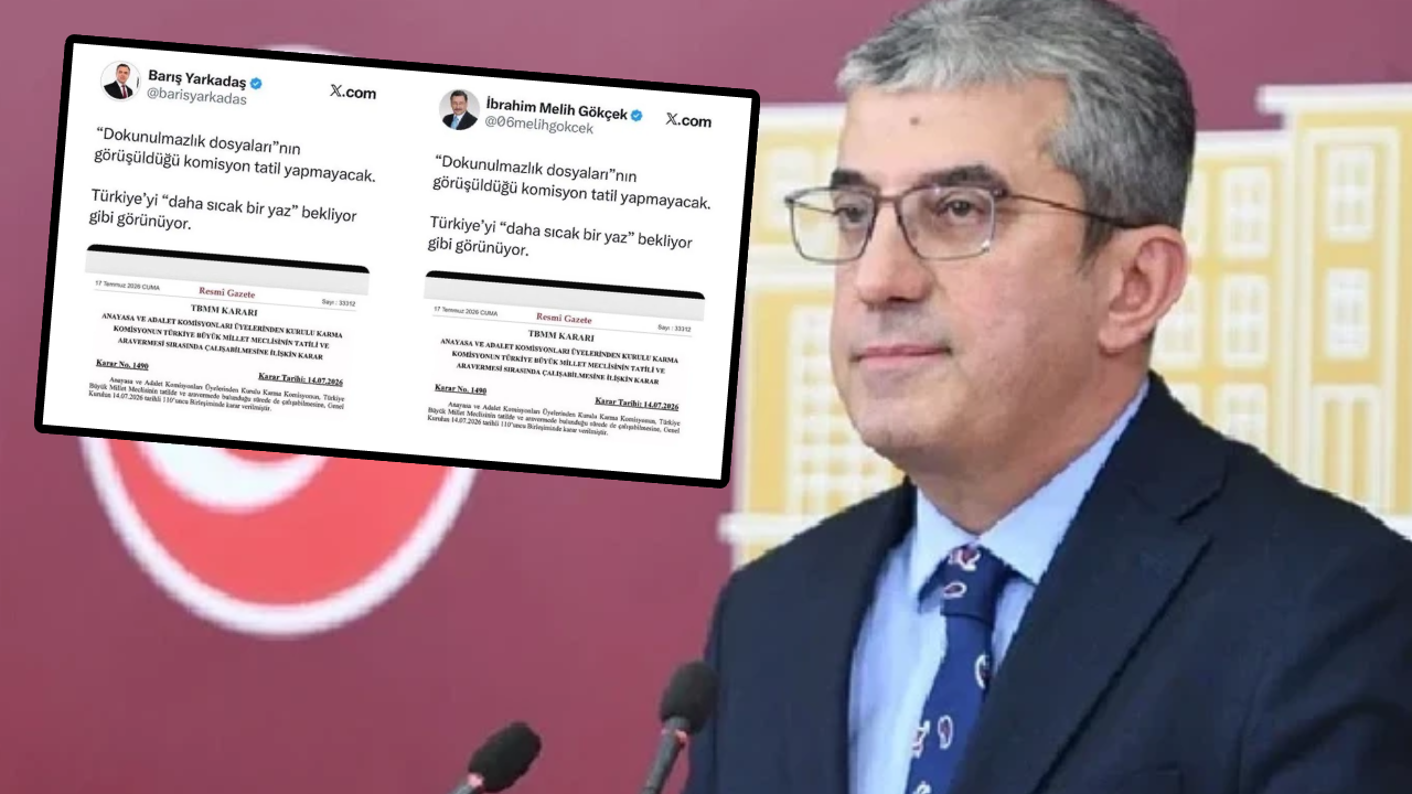 Barış Yarkadaş ile Melih Gökçek aynı tweet'te buluştu: CHP'li Gökhan Günaydın'dan "Aynılar aynı yerde" tepkisi!