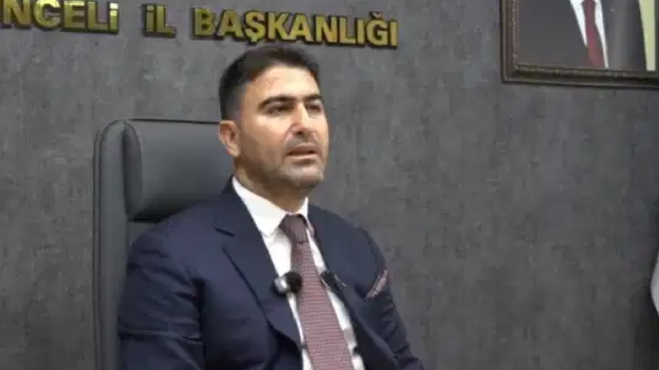 AK Parti Tunceli İl Başkanı Hakan Özer, görevinden istifa etti