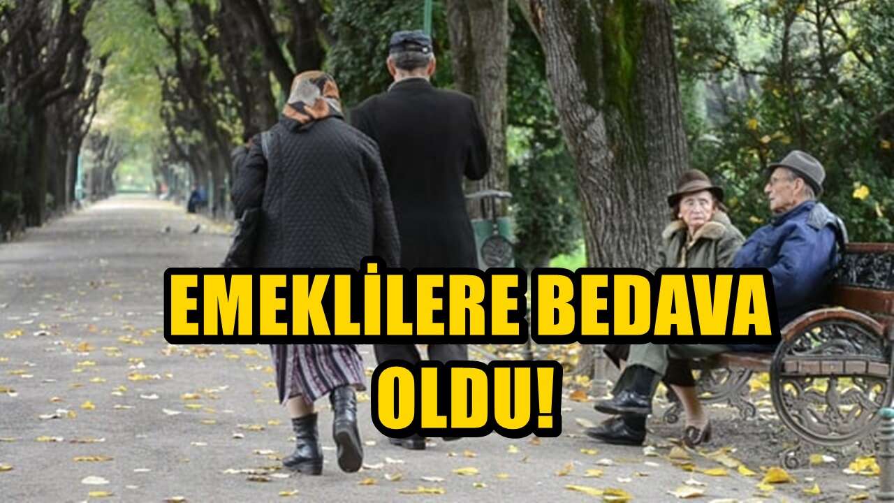 Emeklilere bedava oldu: SGK'dan milyonlarca emekliye kolaylık