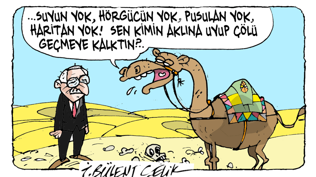 İ. Bülent Çelik'in 20 Temmuz 2026 tarihli karikatürü