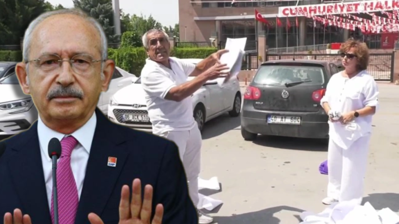 31 bin 500 imzayla CHP Genel Merkezi'ne geldiler: 'Kılıçdaroğlu'nu istemiyoruz' imzaları içeri alınmadı