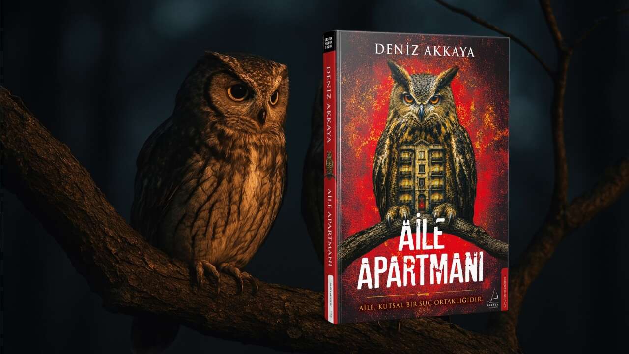 Deniz Akkaya'nın ikinci kitabı 'Aile Apartmanı' raflarda