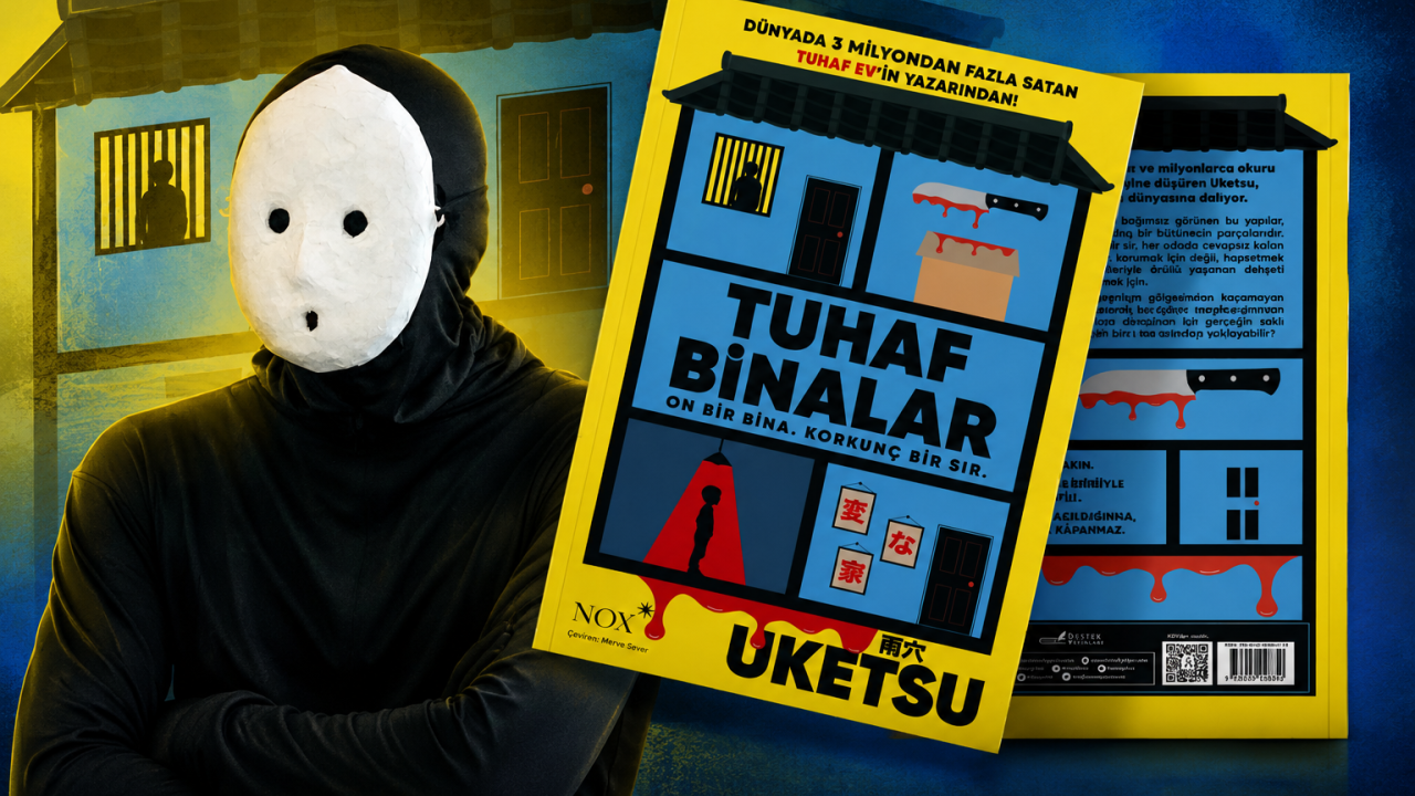 Japon gizem ustası Uketsu'dan yeni roman: Tuhaf Binalar