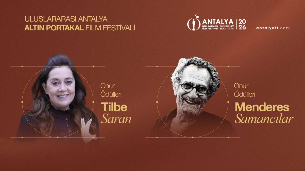 Altın Portakal'ın Onur Ödülleri Menderes Samancılar ve Tilbe Saran'a