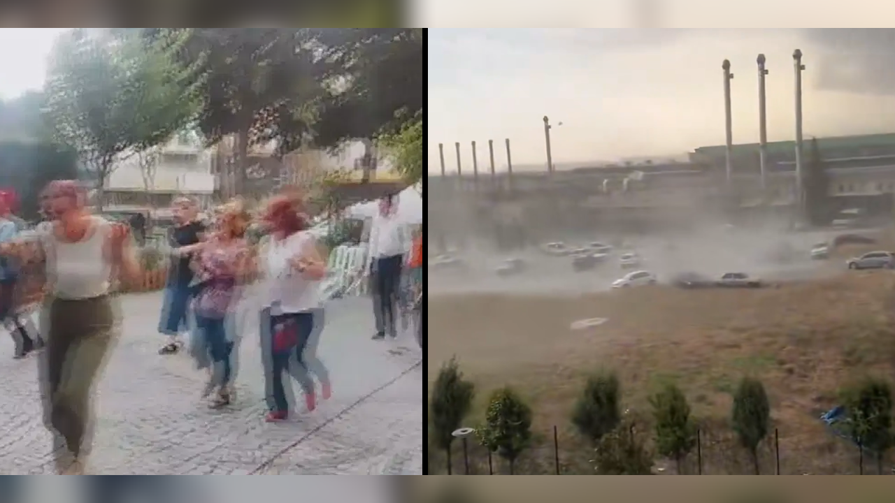 İstanbul’da fırtına alarmı: Çatılar uçtu, vatandaşlar yürümekte zorlandı!