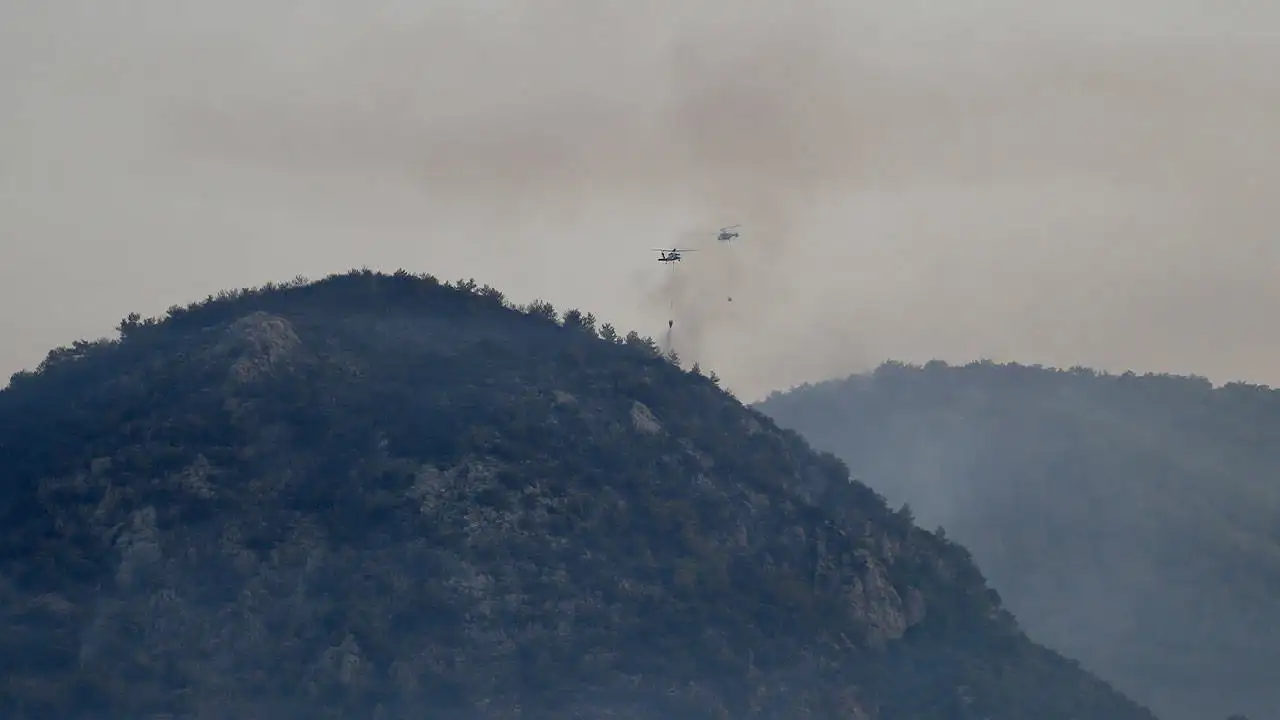 Fethiye'deki orman yangınında son durum