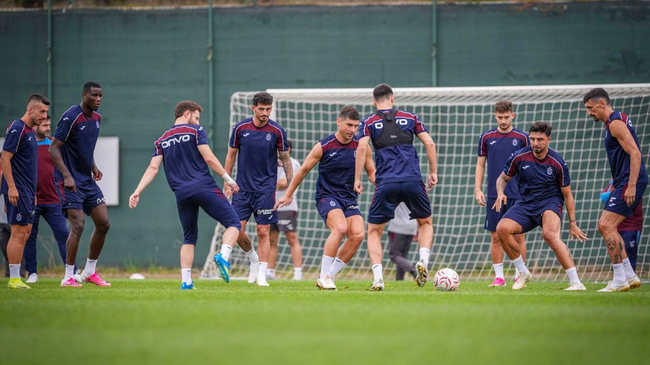 Trabzonspor kamp kadrosunu açıkladı