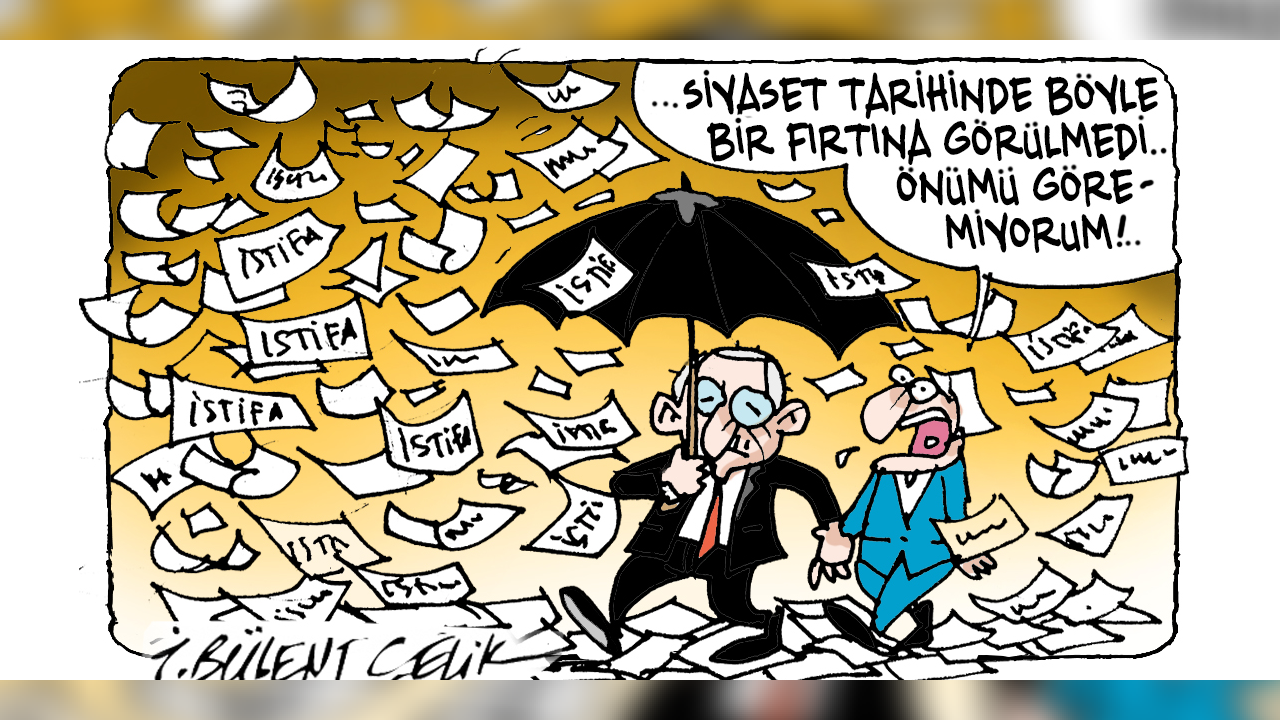 İ. Bülent Çelik'in 24 Temmuz 2026 tarihli karikatürü