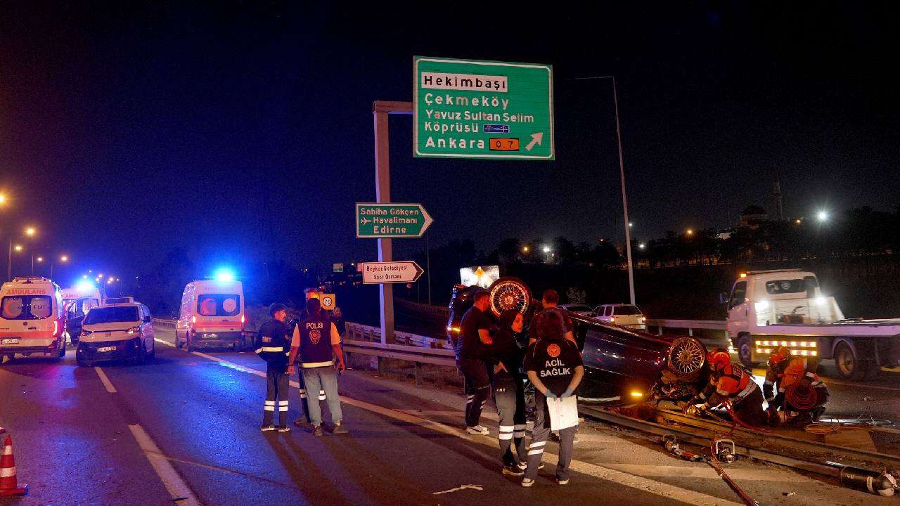 İstanbul’da feci kaza: Ölü ve yaralılar var!