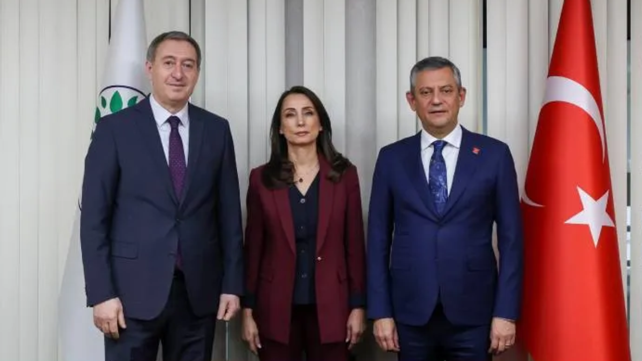 DEM Parti Eş Genel Başkanlarından Özgür Özel’e tebrik mesajı