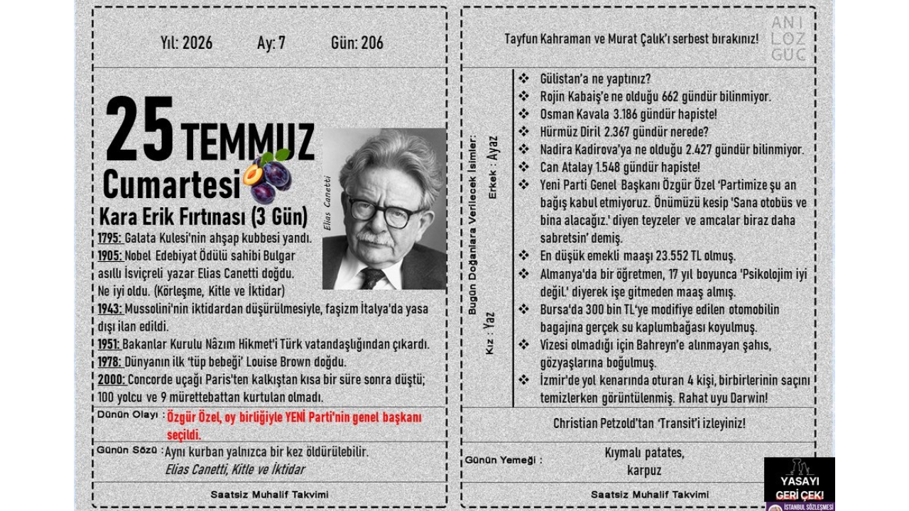 Kara Erik Fırtınası (3 Gün)