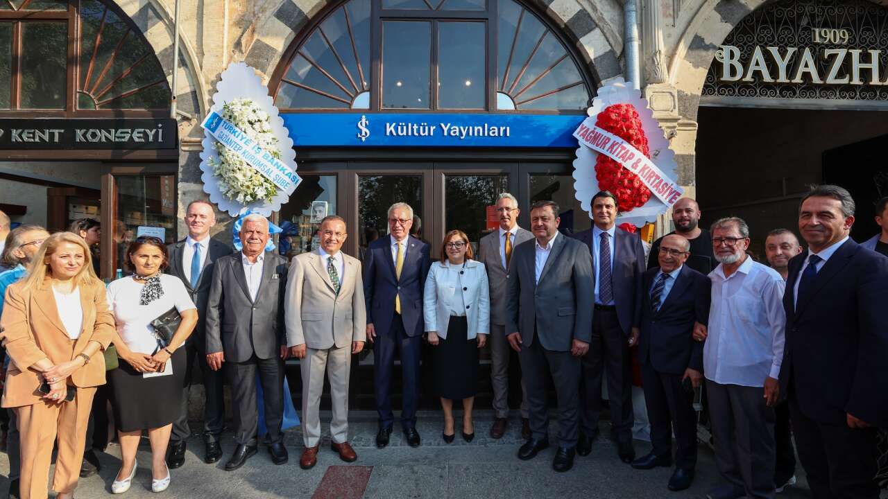 Türkiye İş Bankası Kültür Yayınları Gaziantep’te!