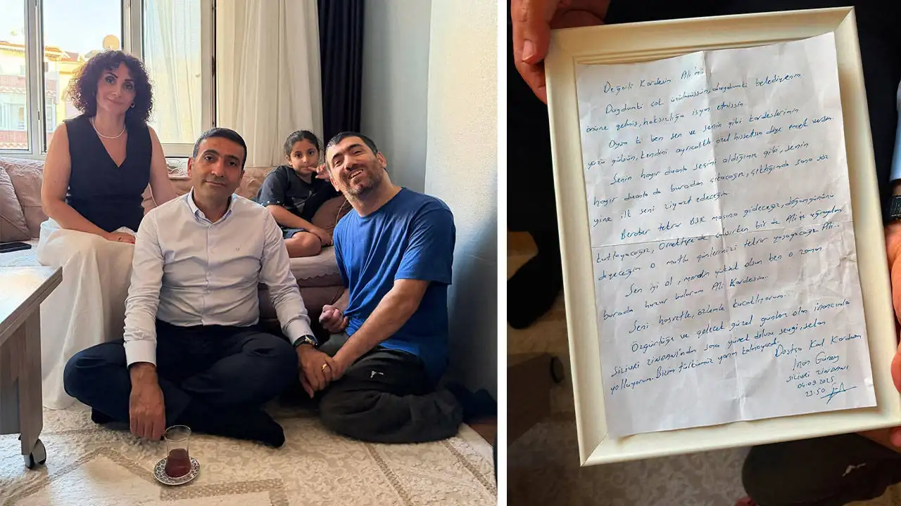 Cezaevinde verdiği sözü tuttu: İnan Güney’in ilk ziyareti