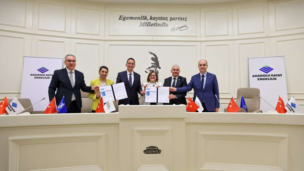 Anadolu Hayat Emeklilik ile Gaziantep Büyükşehir arasında yeni imza