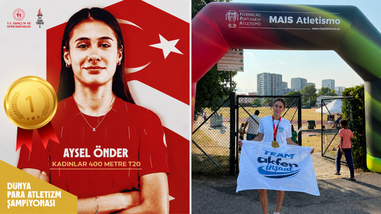 Milli atlet Aysel Önder Portekiz’de zirveye çıktı, dünya sıralamasında 1 numara oldu