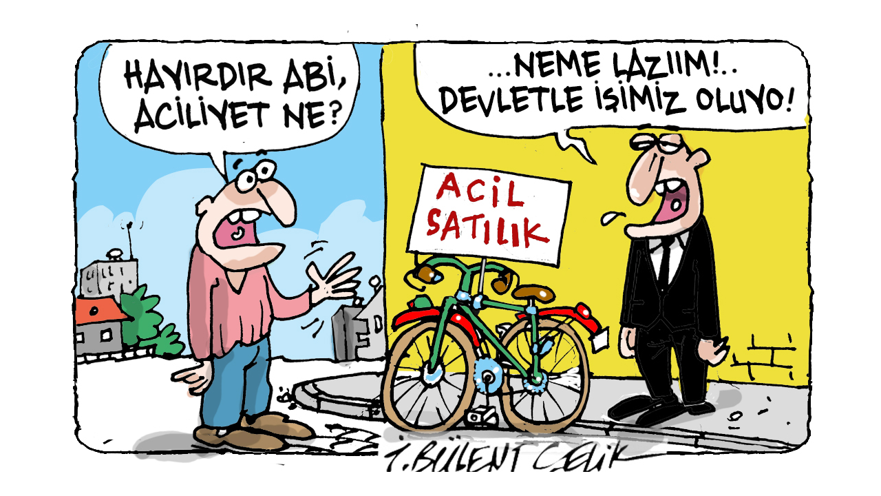 İ. Bülent Çelik'in 28 Temmuz 2026 tarihli karikatürü