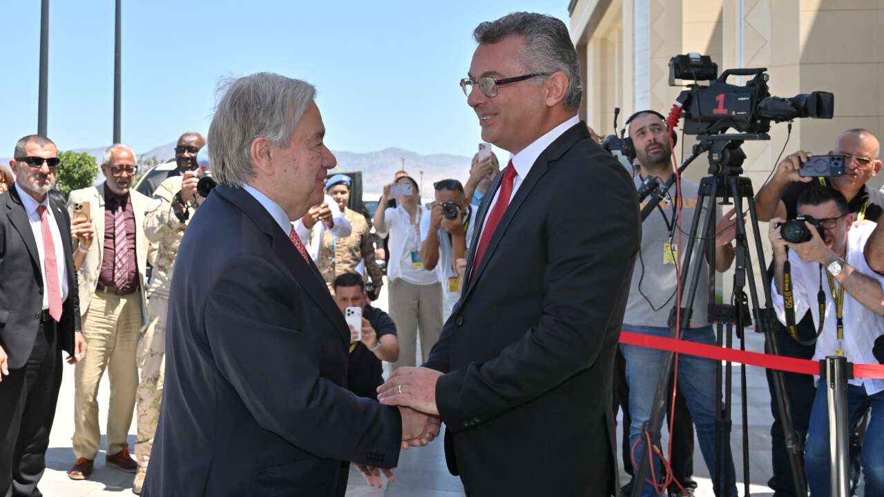 Antonio Guterres, Kıbrıs'ta: Çözümün garantör ülkelerin katkısına bağlı olduğunun bilincindeyiz