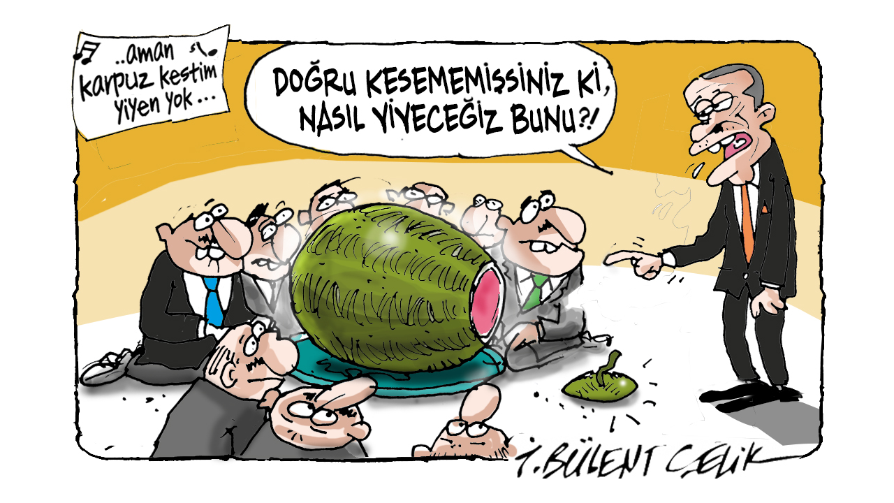 İ. Bülent Çelik'in 29 Temmuz 2026 tarihli karikatürü