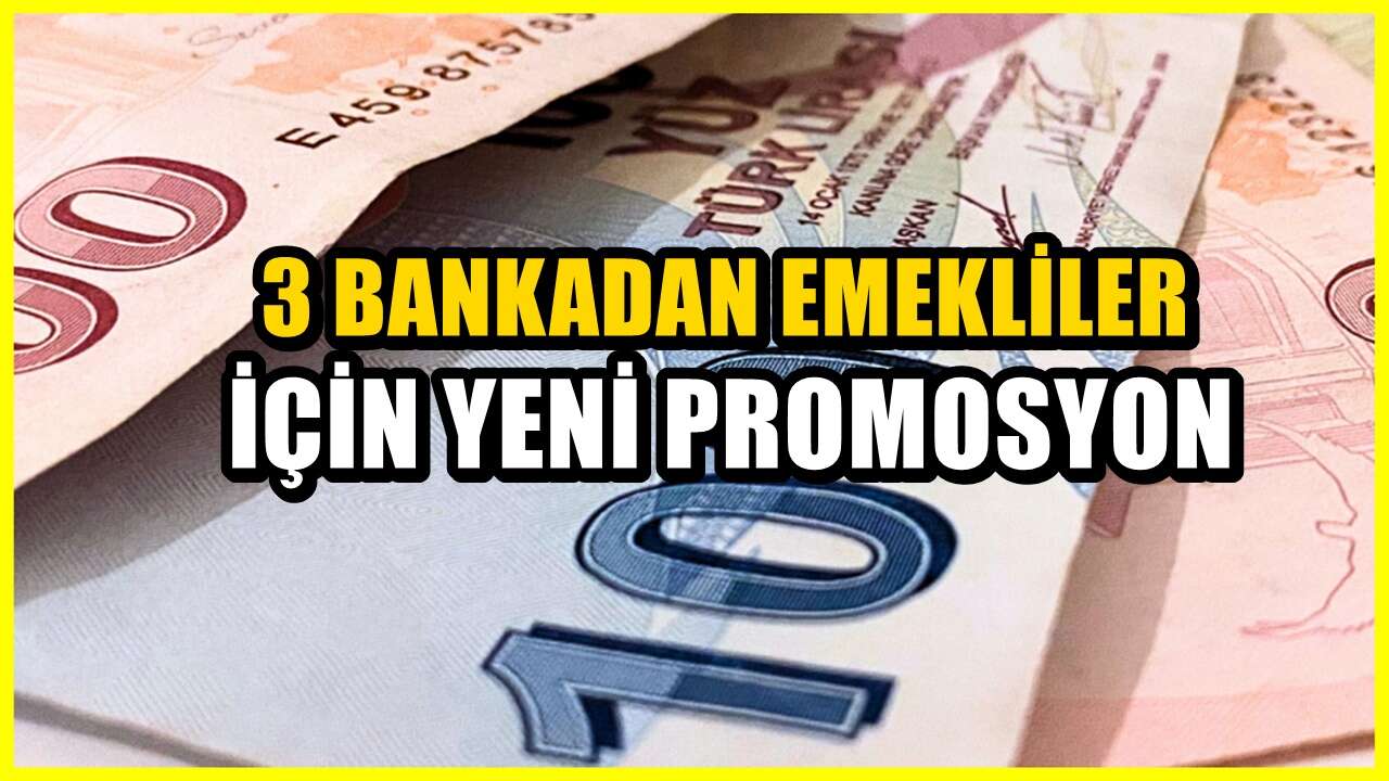Emekliye yeni ödemeler! İş bankası, Halkbank, Vakıfbank duyurdu...