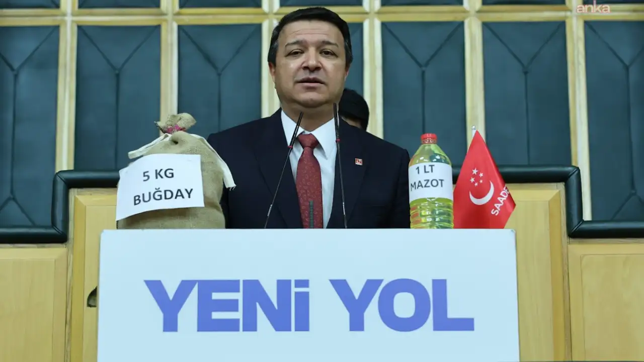 Saadet Partisi lideri Mahmut Arıkan: Siyasetin gündeminde taht, tayt, cast kavgaları var