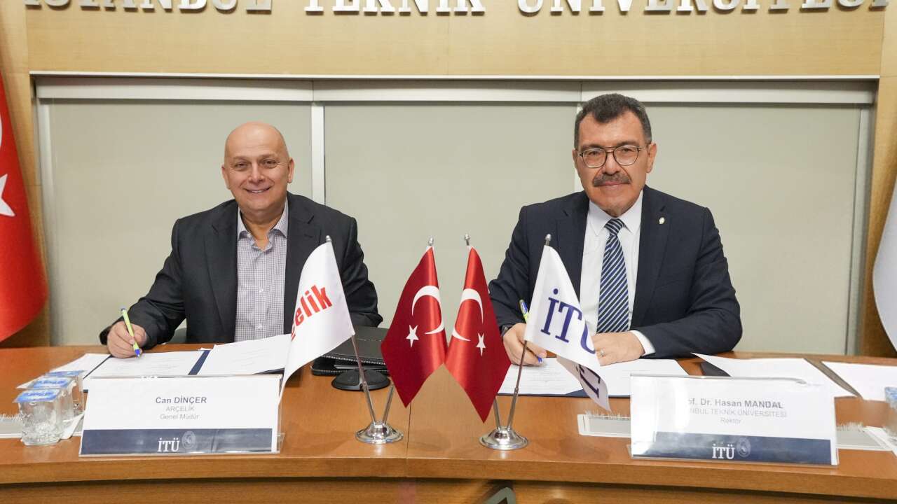 İTÜ mezunu Arçelik CEO'su Dinçer imzayı attı: Öğrencilere staj, teknoloji geliştirme, mentorluk...