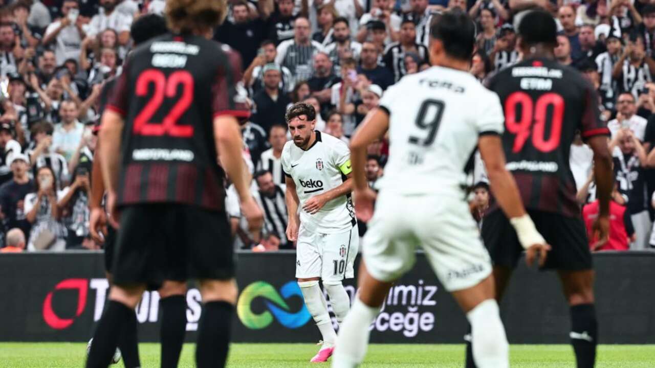 Beşiktaş'ın Midtjylland deplasmanındaki muhtemel 11'i