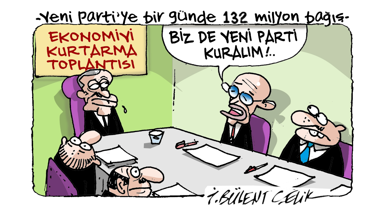 İ. Bülent Çelik'in 31 Temmuz 2026 tarihli karikatürü