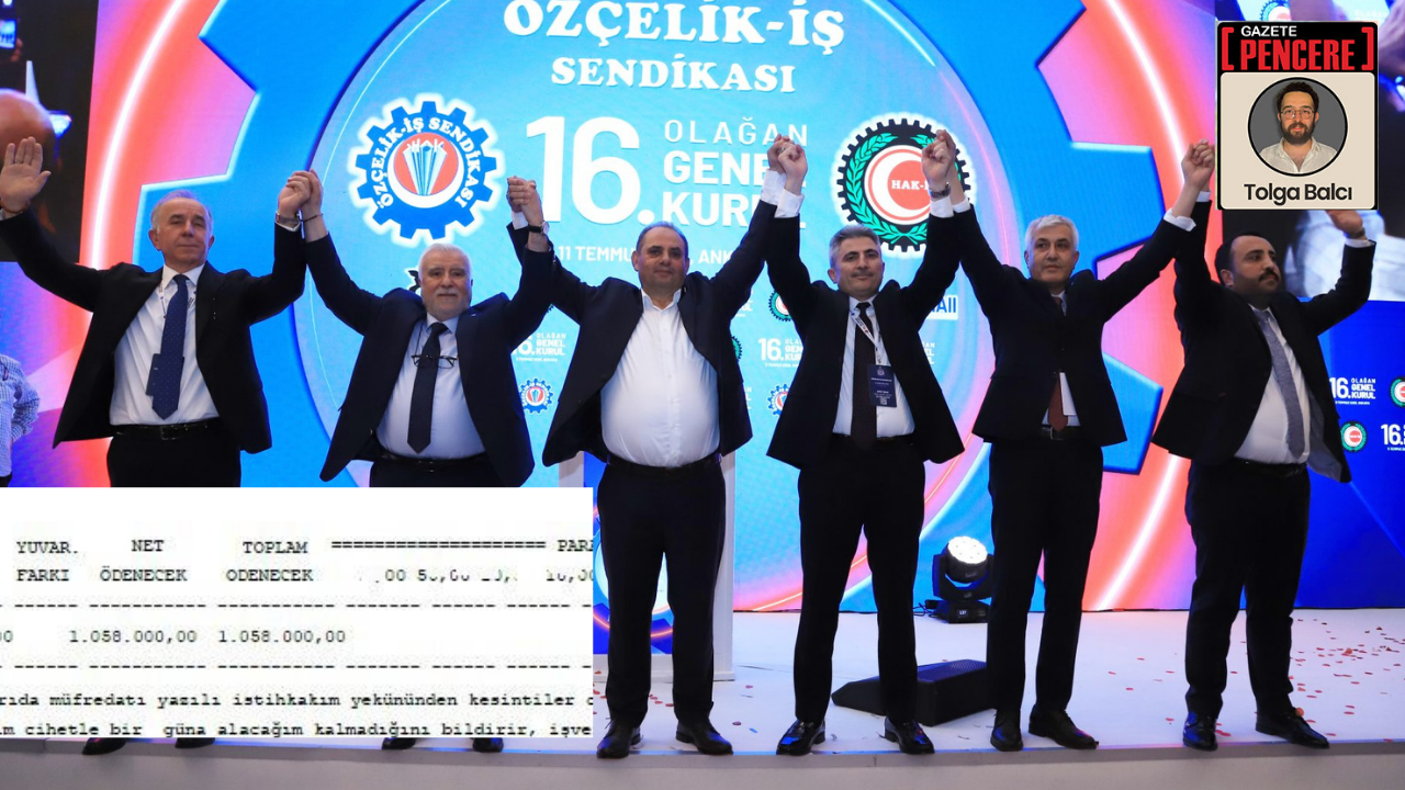 İşçinin alın teri genel başkanın cebine: Başkanın maaşı aylık 1.5 milyon lira