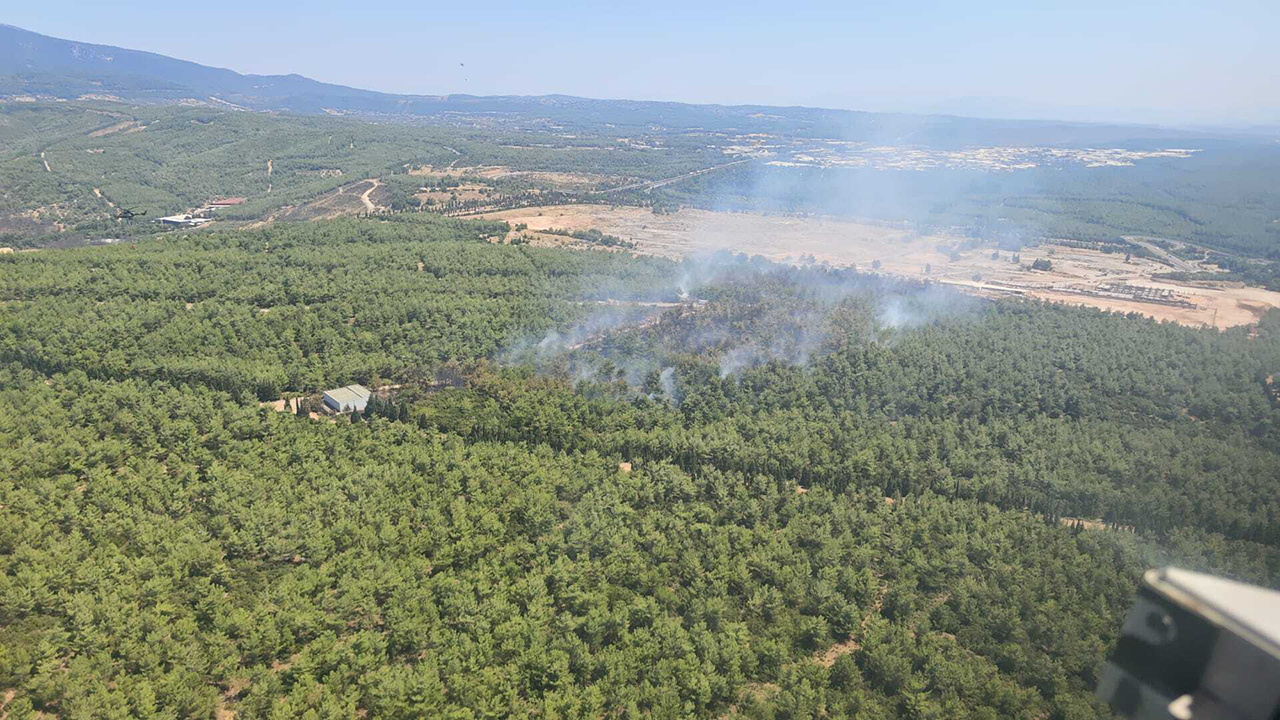 Orman yangınlarında son durum: İki noktada mücadele devam ediyor