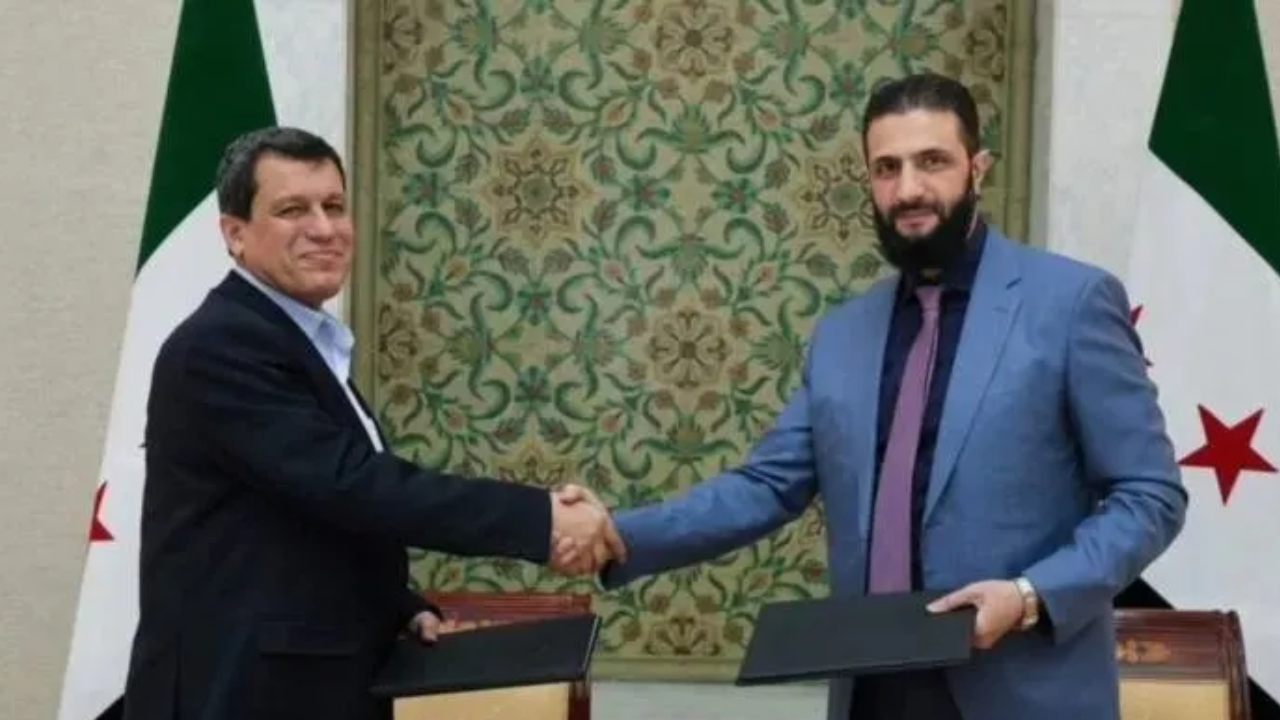 Ahmed Şara ve Mazlum Abdi 'entegrasyon' gündemiyle bir araya geldi!