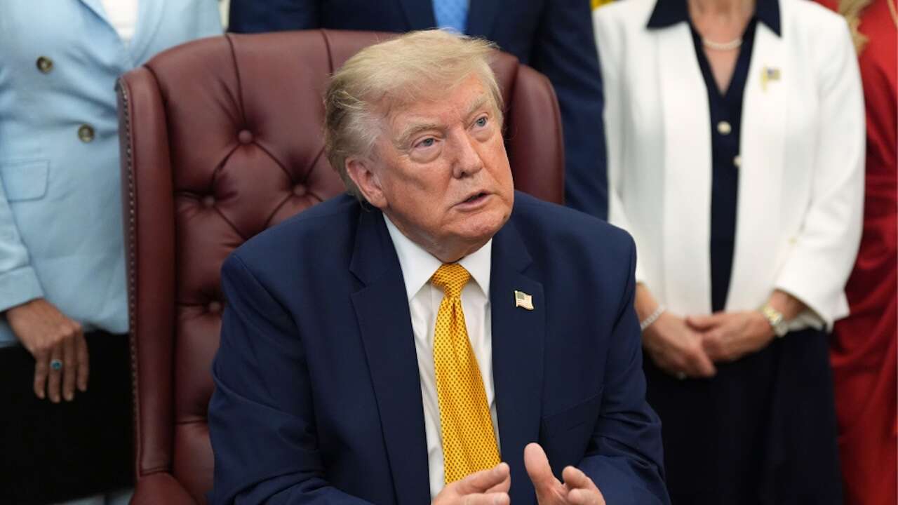 Trump’tan açıklama: Geri adım atarlarsa çok sert vururuz