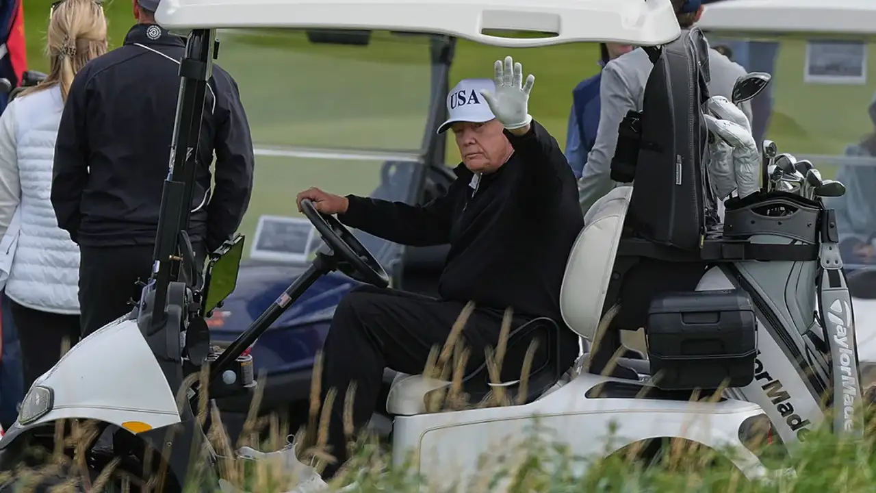 Trump'ın golf sahasında silahlı bir kişi yakalandı: Aracında dolu bir tabanca bulundu