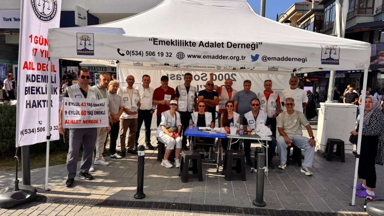 Emeklilikte Adalet Derneği'nden siyasi partilere kademeli emeklilik çağrısı