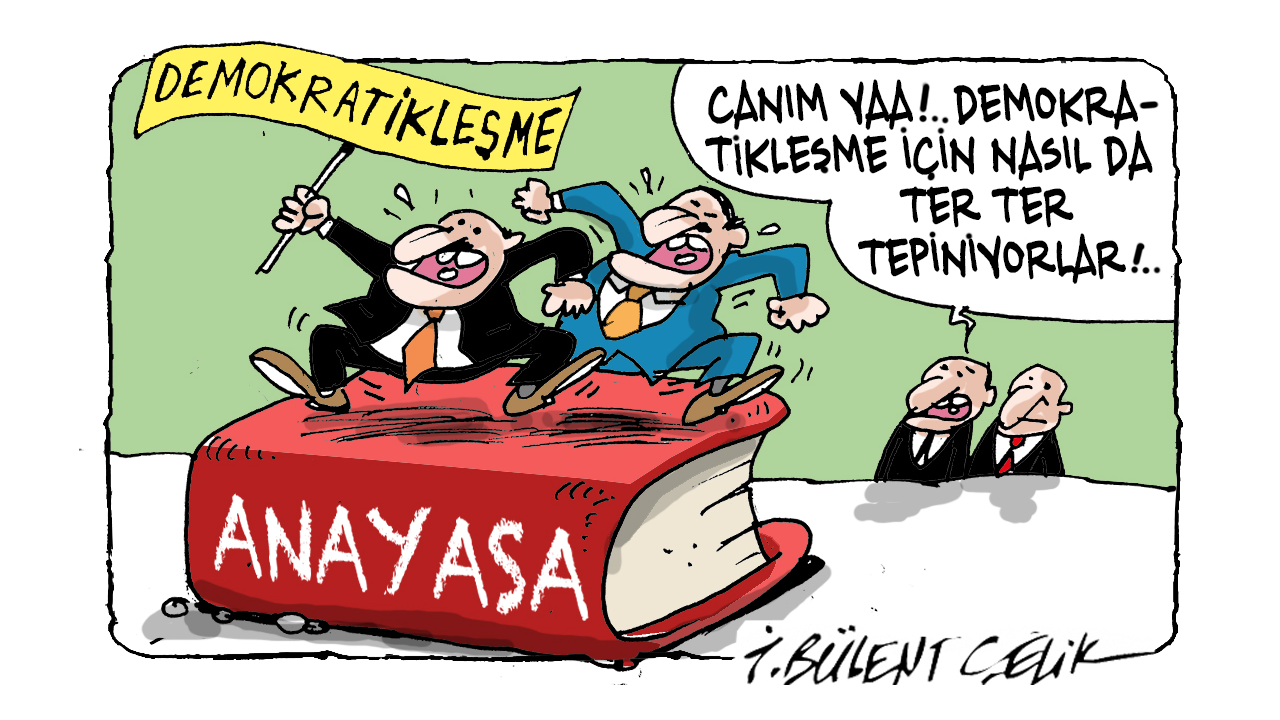 İ. Bülent Çelik'in 7 Ağustos 2026 tarihli karikatürü