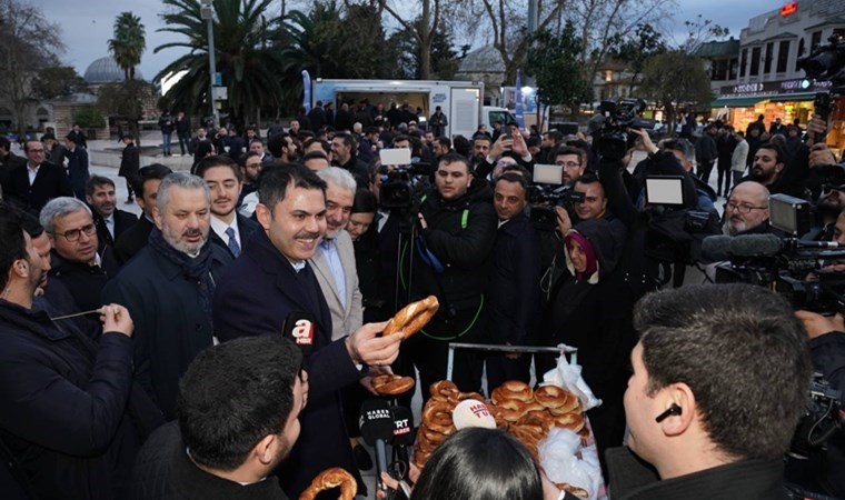 AKP'nin İBB adayı Murat Kurum'un ilk esnaf ziyaretinde gergin anlar yaşandı