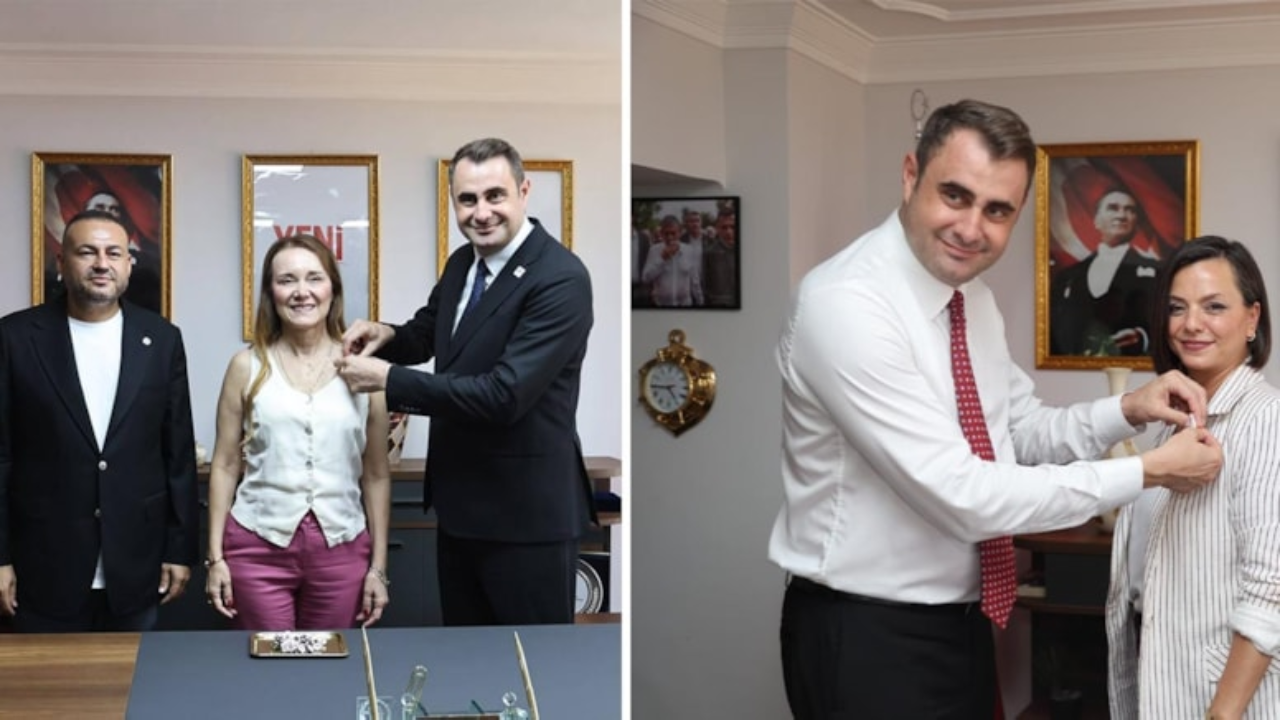 İzmir’de iki belediye başkanı YENİ Parti'ye katıldı