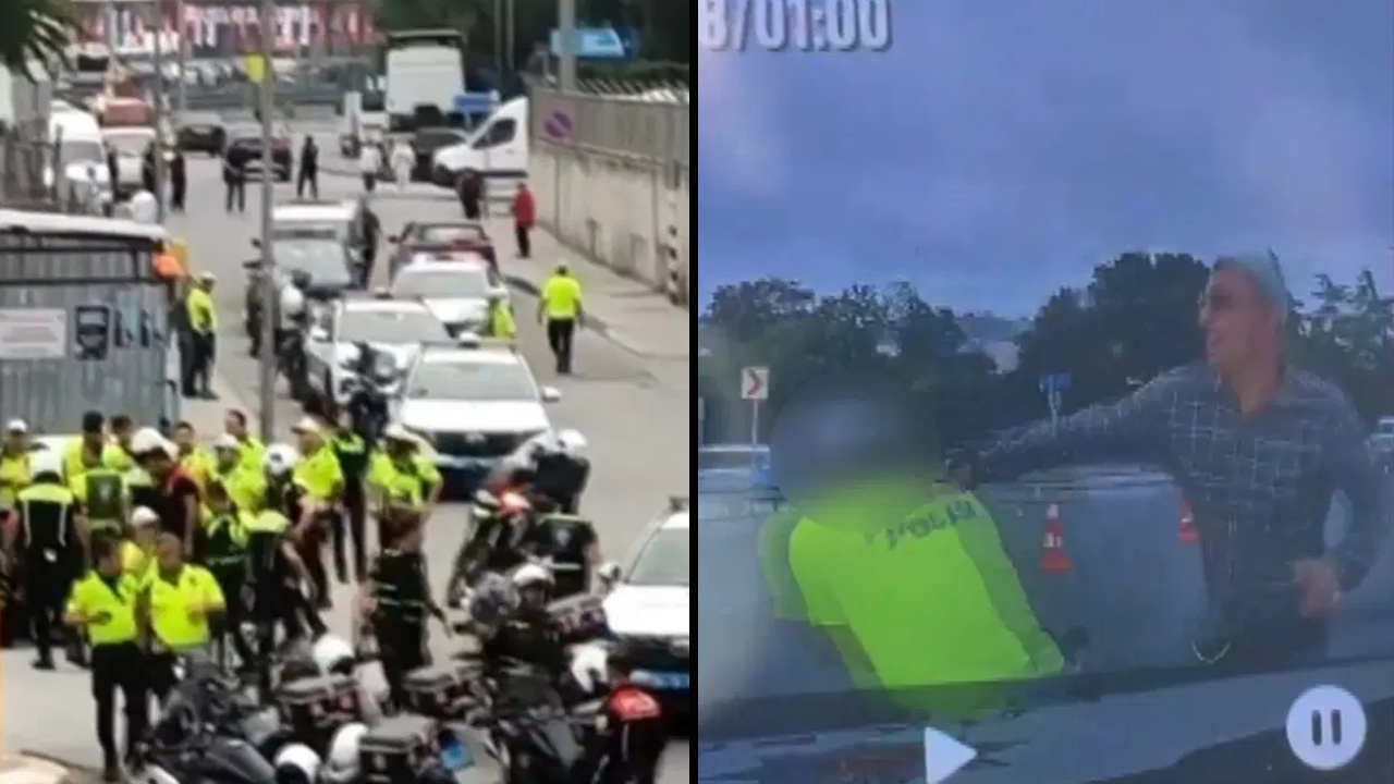 Fatih'te polise bıçaklı saldırı: Bacağından vurularak yakalandı