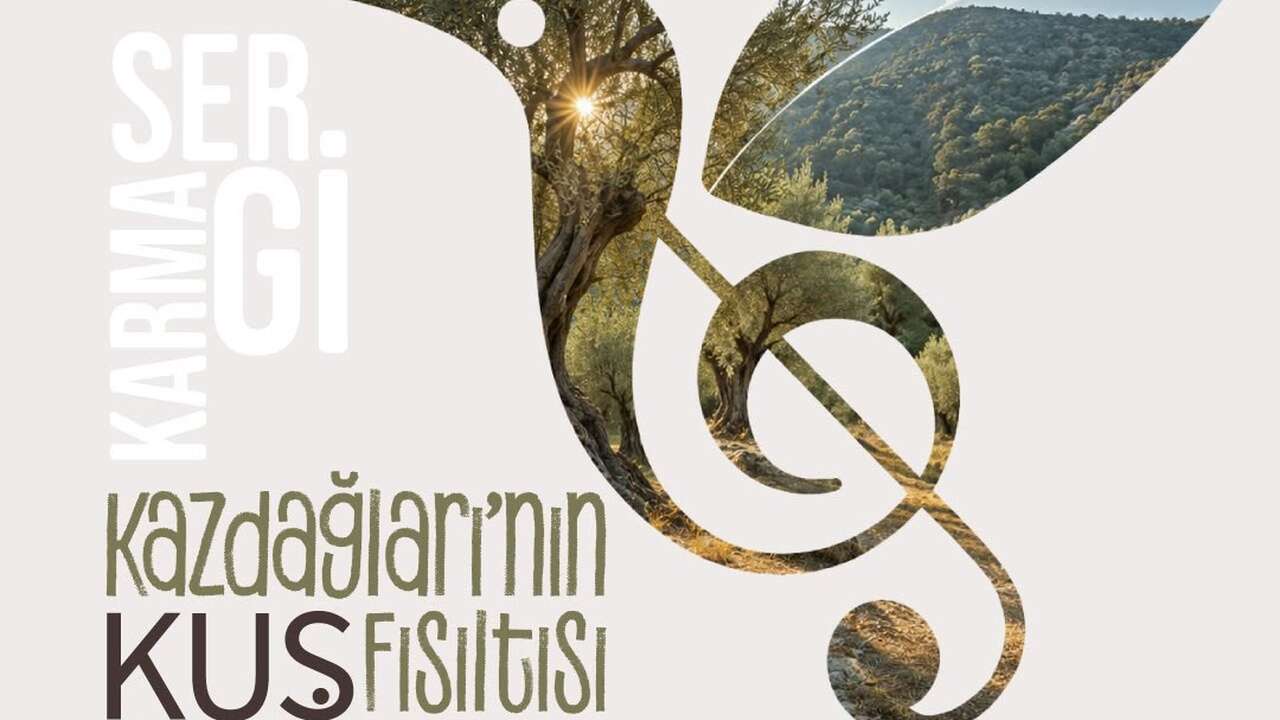 Kaz Dağları'nın kuşları sanatın kanatlarında