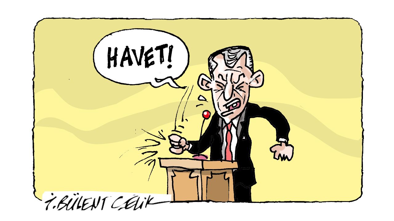 İ. Bülent Çelik'in 11 Ağustos 2026 tarihli karikatürü