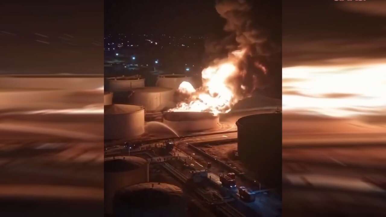 Libya'nın en büyük petrol rafinerilerinden Zaviye'ye saldırı