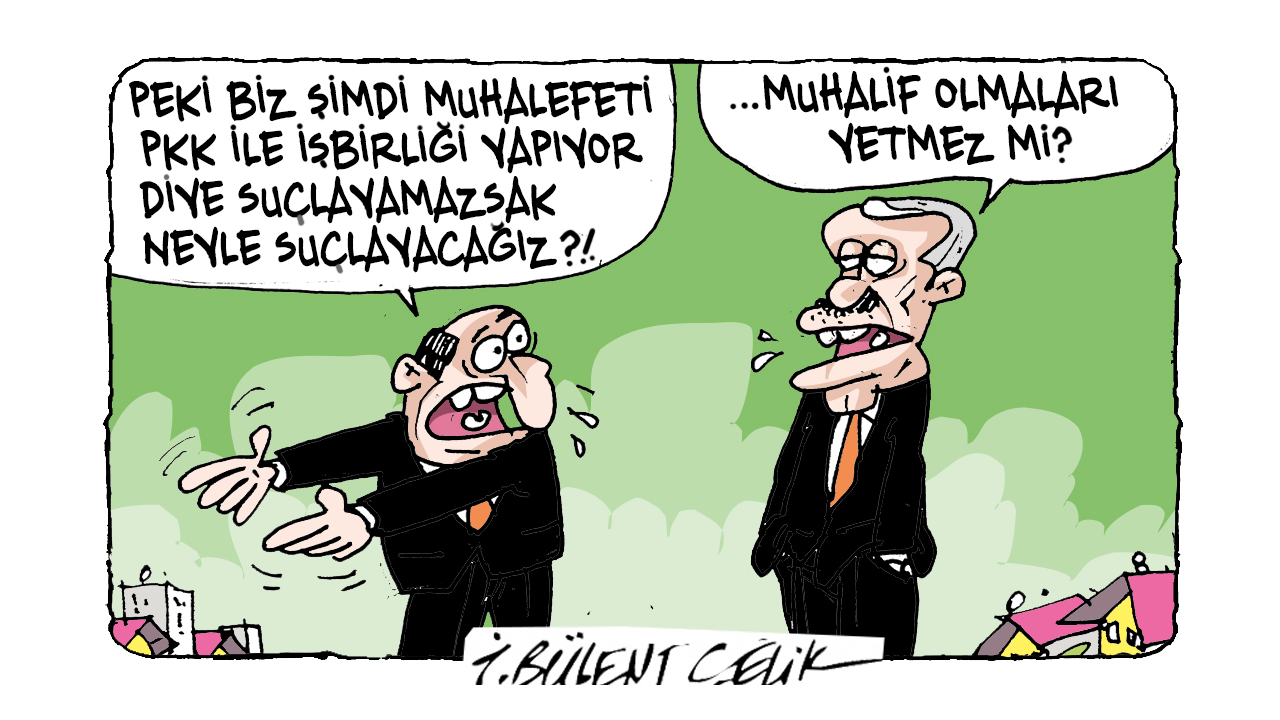 İ. Bülent Çelik'in 12 Ağustos 2026 tarihli karikatürü