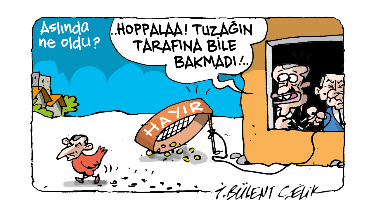 İ. Bülent Çelik'in 13 Ağustos 2026 tarihli karikatürü