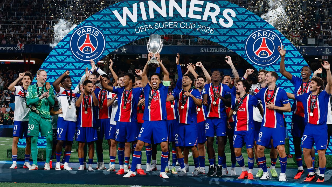 Paris Saint-Germain ambargoyu koydu: Süper Kupa'yı üst üste ikinci kez kazandı