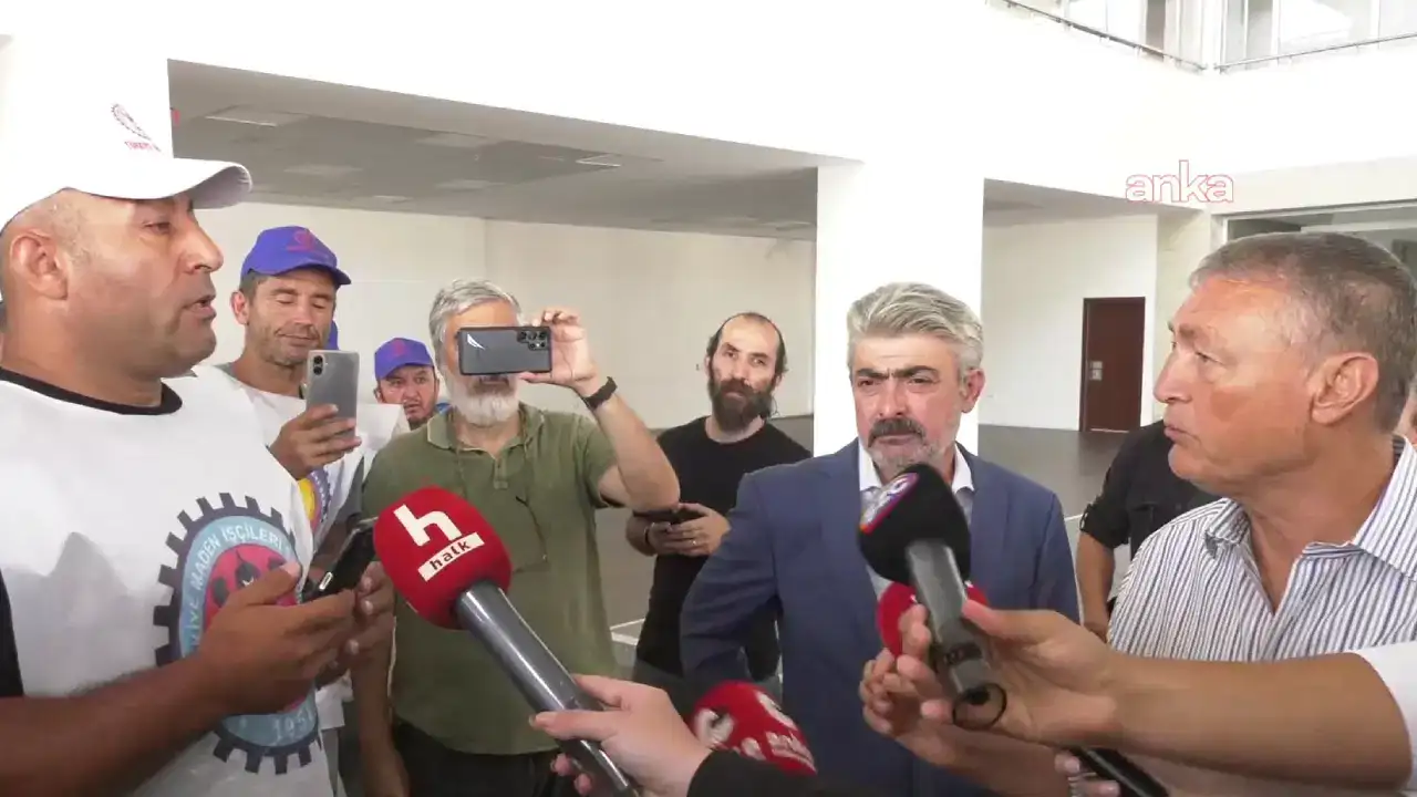 Madenciler ile patron canlı yayında görüştü: Maaşları vereceğiz sözü...
