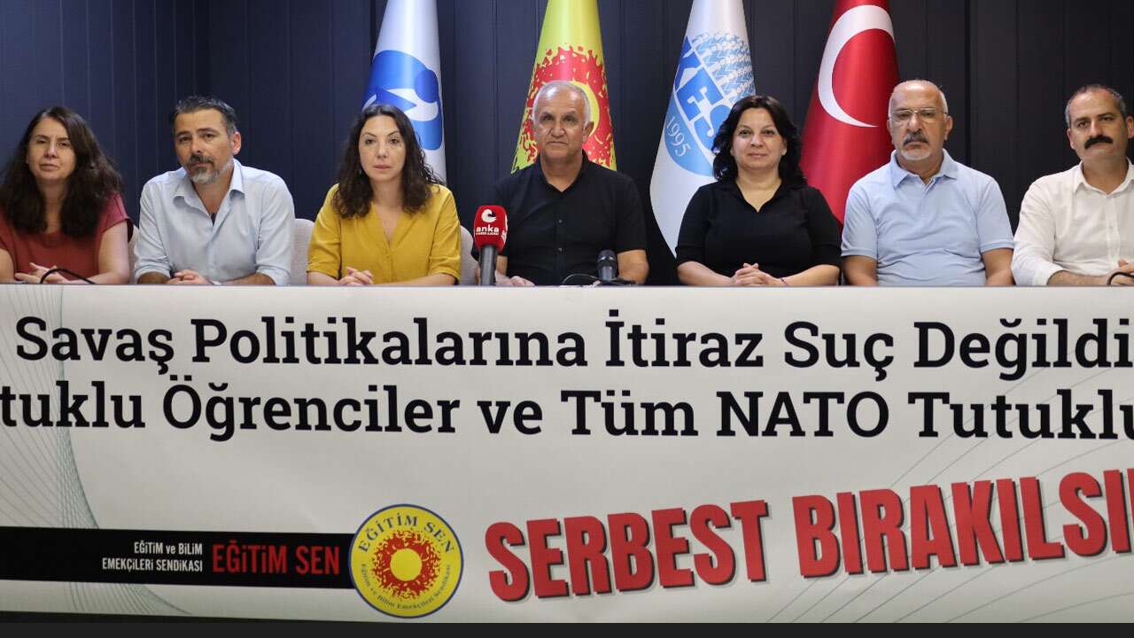 Eğitim-Sen Genel Başkanı Kemal Irmak: Tüm NATO tutukluları serbest bırakılsın!
